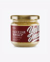 Glass Jar With Pumpkin Spread Mockup