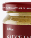 Glass Jar With Pumpkin Spread Mockup