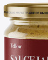 Glass Jar With Pumpkin Spread Mockup