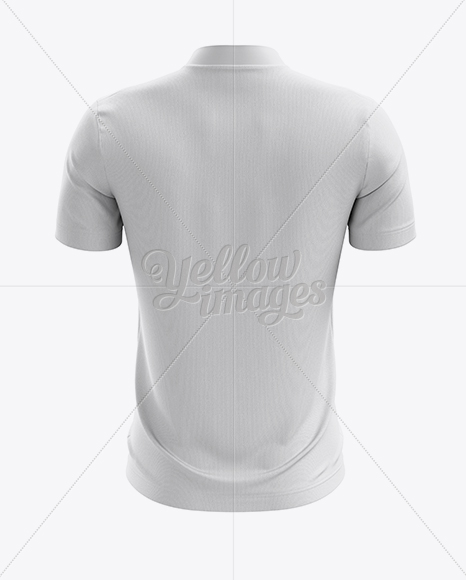 Download Soccer T Shirt Mockup Back View In Apparel Mockups On Yellow Images Object Mockups