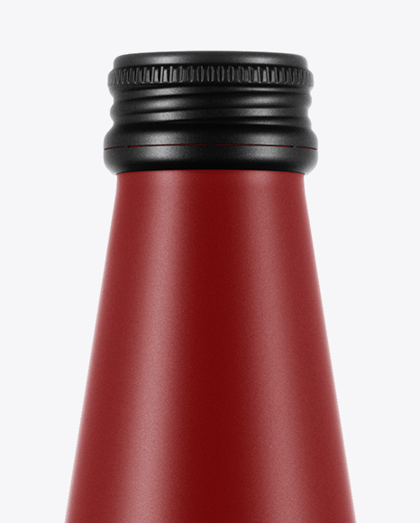 Matte Ceramic Bottle Mockup PSD #2