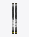 Download Ski Mockup - Front, Back & Side Views in Object Mockups on ...