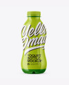 Glossy Yogurt Bottle Mockup