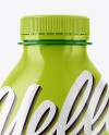 Glossy Yogurt Bottle Mockup