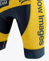 Download Men S Cycling Bib Shorts Mockup Half Side View In Apparel Mockups On Yellow Images Object Mockups