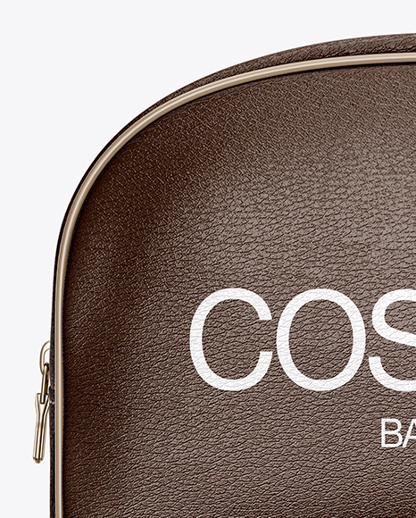 Leather Cosmetic Bag Mockup