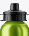 Download Metallic Sport Bottle Mockup in Bottle Mockups on Yellow Images Object Mockups