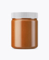 Smoked Peanut Butter Jar Mockup