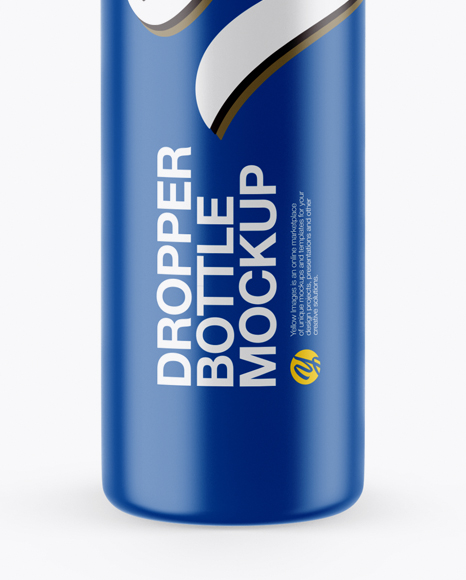 Matte Dropper Bottle Mockup PSD #1