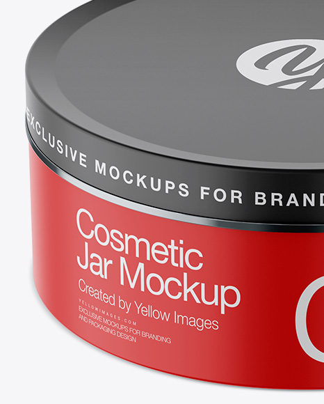 Download Matte Cosmetic Jar Mockup - High-Angle Shot in Jar Mockups ... Yellowimages Mockups