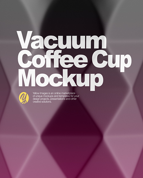 420ml Matte Vacuum Coffee Cup Mockup PSD #6