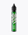 Green Glass Dropper Bottle Mockup