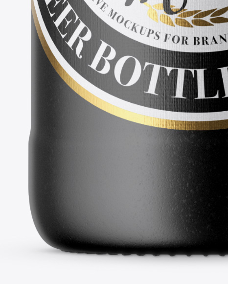 330ml Ceramic Bottle Mockup PSD #6