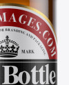 330ml Amber Bottle With Beer Mockup