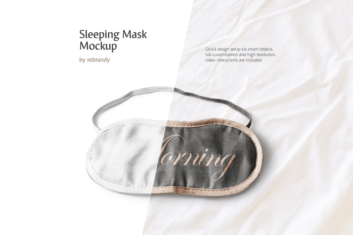 Download Sleeping Mask Mockup In Apparel Mockups On Yellow Images Creative Store Yellowimages Mockups