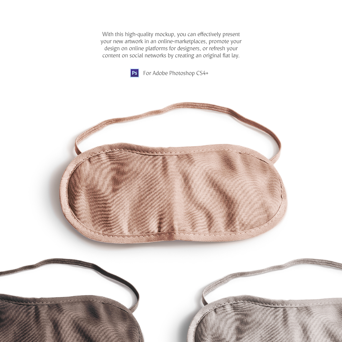 Sleeping Mask Mockup In Apparel Mockups On Yellow Images Creative Store