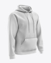 Download Men S Heavyweight Hoodie Mockup Right Half Side View In Apparel Mockups On Yellow Images Object Mockups