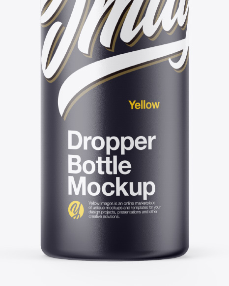Dropper Bottle Mockup PSD #6