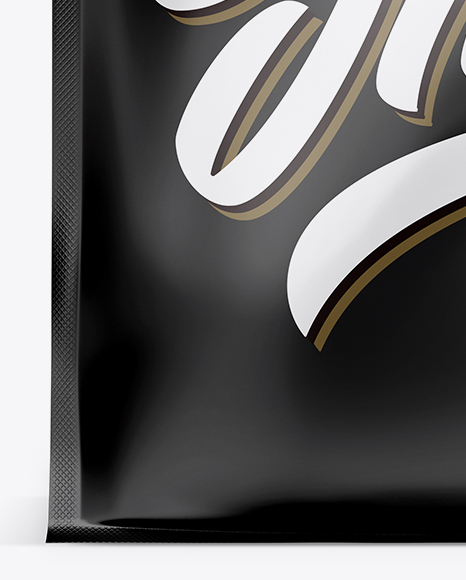 Matte Stand up Food Bag Mockup PSD #2