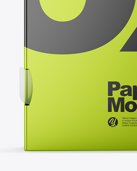 Matte & Metallic Paper Box Mockup Matte & Metallic Paper Box Mockup