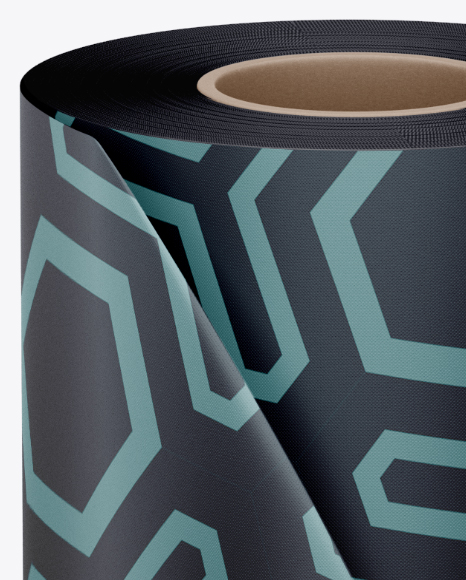 Fabric Roll Mockup - Front View in Object Mockups on ...