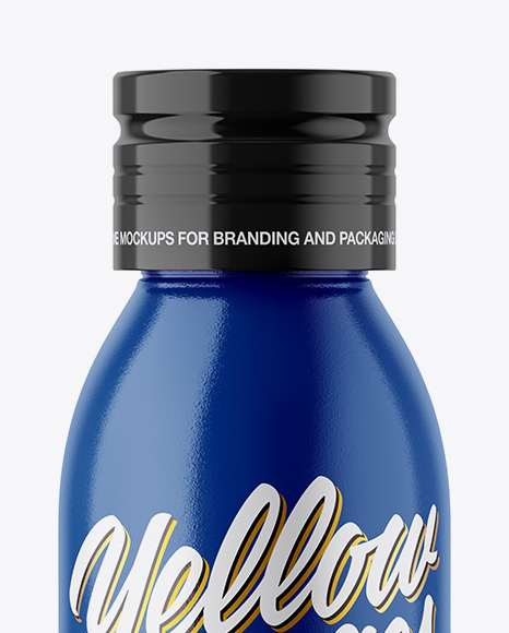 Glossy Bottle Mockup PSD #2