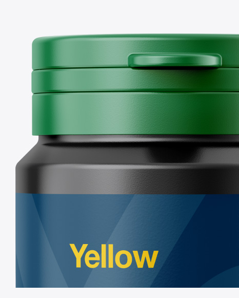 Plastic Bottle Mockup   Front View PSD #2