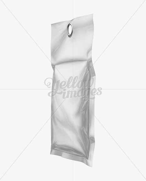 Download Moisture Absorber Bag W Eyelet Mockup Front View In Pouch Mockups On Yellow Images Object Mockups