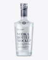 Download Frosted Glass Liquor Bottle Mockup - Front View in Bottle ... Yellowimages Mockups