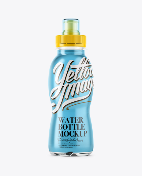 Download 330ml White Plastic Pet Bottle With Color Cap Mockup In Bottle Mockups On Yellow Images Object Mockups PSD Mockup Templates