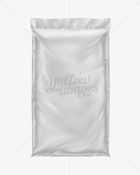 Plastic Bag W Organic Soil Mockup 1 5 Cbft In Bag Sack Mockups On Yellow Images Object Mockups