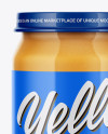 Glass Jar With Apple Puree Mockup