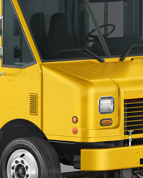 Download Food Truck Mockup Side View In Vehicle Mockups On Yellow Images Object Mockups Yellowimages Mockups