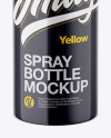 Download Glossy Spray Bottle Mockup - High-Angle Shot in Bottle ... Yellowimages Mockups