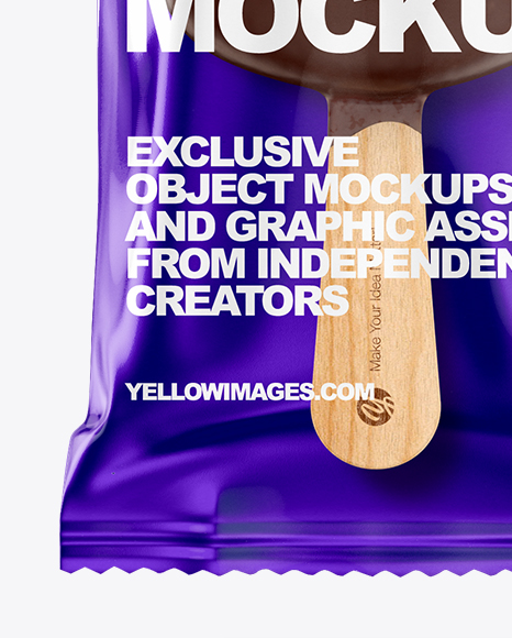 Ice Cream Bar Mockup PSD #1