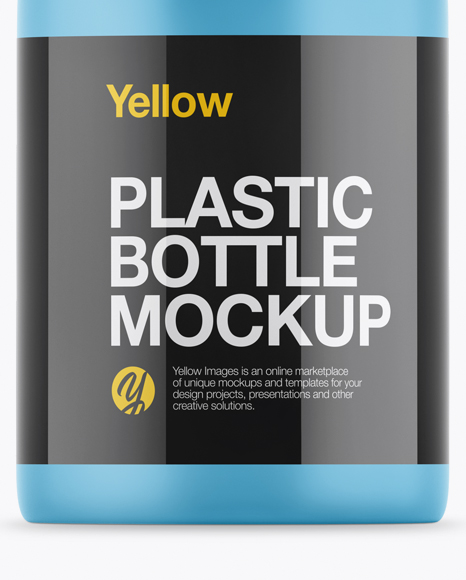 Matte Plastic Bottle Mockup PSD #6