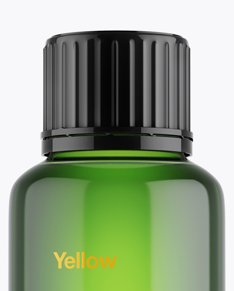 Green Plastic Bottle Mockup Green Plastic Bottle Mockup