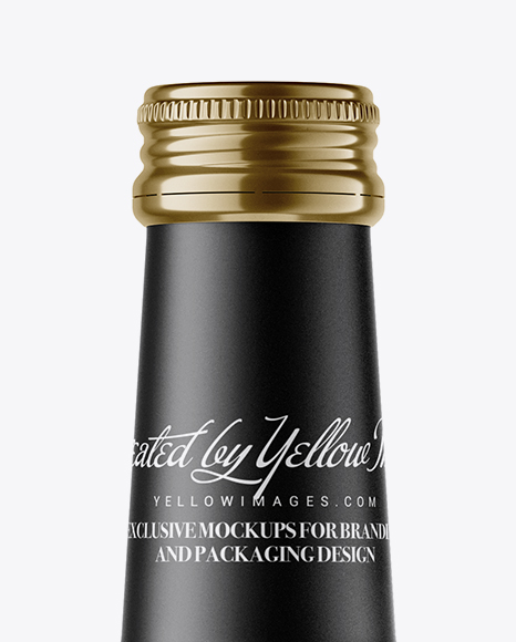 Matte Ceramic Bottle Mockup In Bottle Mockups On Yellow Images Object Mockups