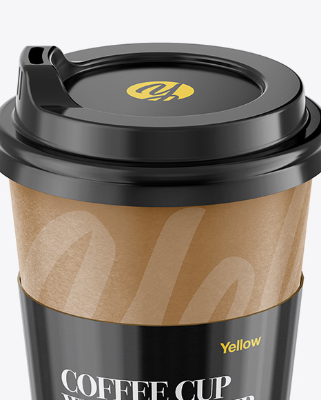 Download Coffee Cup With Sleeve Mockup Psd Yellowimages