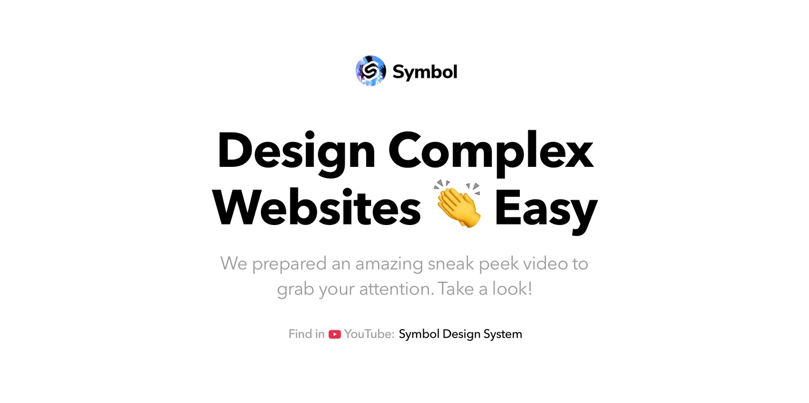 Symbol Design System