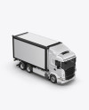 Download Truck Mockup Half Side View High Angle Shot In Vehicle Mockups On Yellow Images Object Mockups