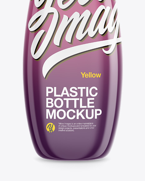 Download Glossy Shampoo Bottle Mockup in Bottle Mockups on Yellow Images Object Mockups