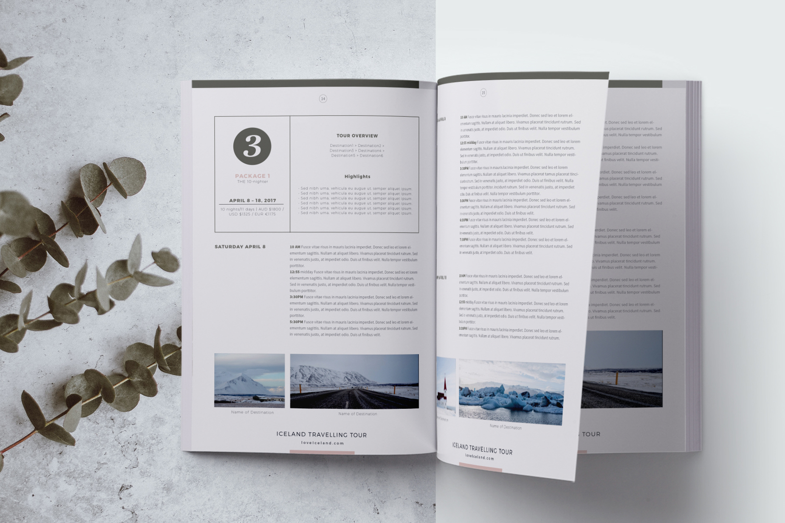 Iceland - Travel Agency Guide on Yellow Images Creative Store - 29461