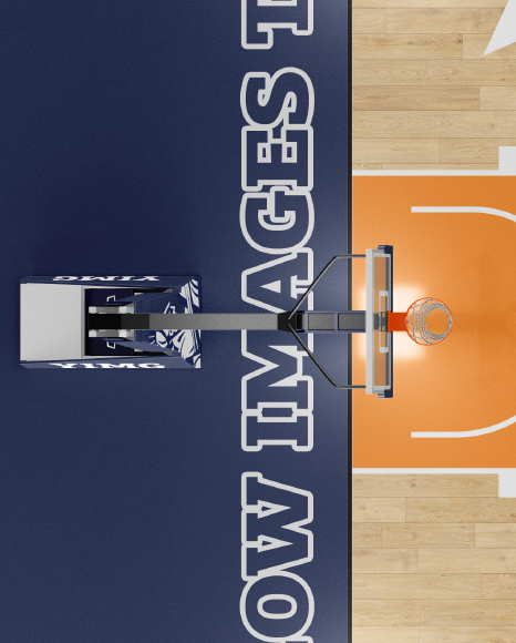 Download Basketball Court Mockup Top View In Object Mockups On Yellow Images Object Mockups PSD Mockup Templates