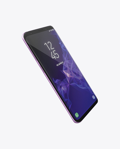 Download Samsung Galaxy S9 Mockup - Half Side View in Device ...