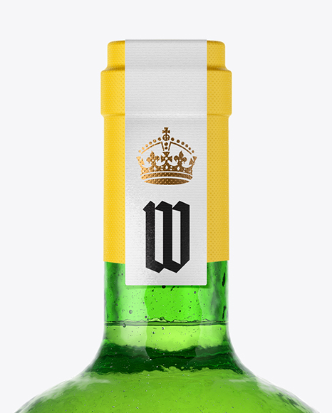 Antique Bottle Mockup PSD #6