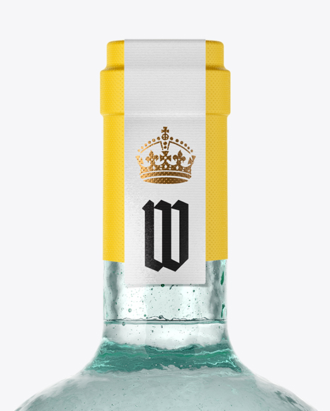 Antique Bottle Mockup