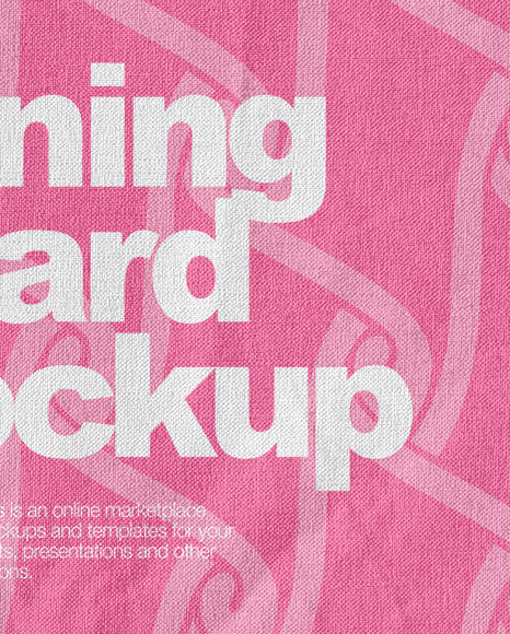 Ironing Board Mockup PSD #6