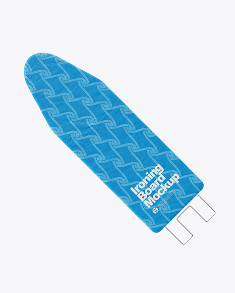 Ironing Board with Iron Mockup PSD #2