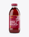 Download Cherry Juice Glass Bottle Mockup in Bottle Mockups on ... Yellowimages Mockups